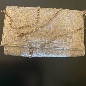 Hand purse gold/tan  (clutch)